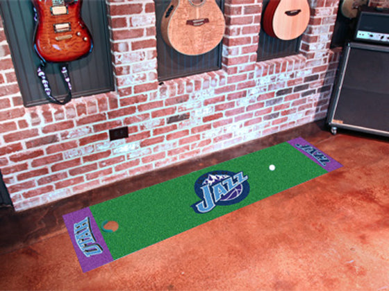 Utah Jazz Putting Green Mat - Special Order