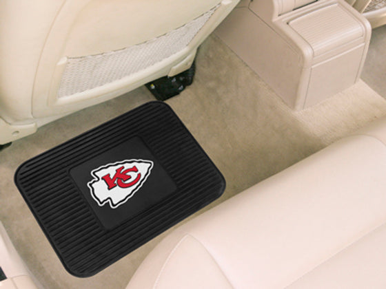 Kansas City Chiefs Car Mat Heavy Duty Vinyl Rear Seat