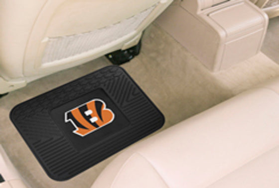 Cincinnati Bengals Car Mat Heavy Duty Vinyl Rear Seat (CDG)