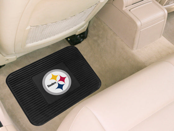 Pittsburgh Steelers Car Mat Heavy Duty Vinyl Rear Seat (CDG)