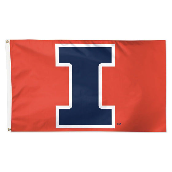 Illinois Fighting Illini Flag 3x5 Team