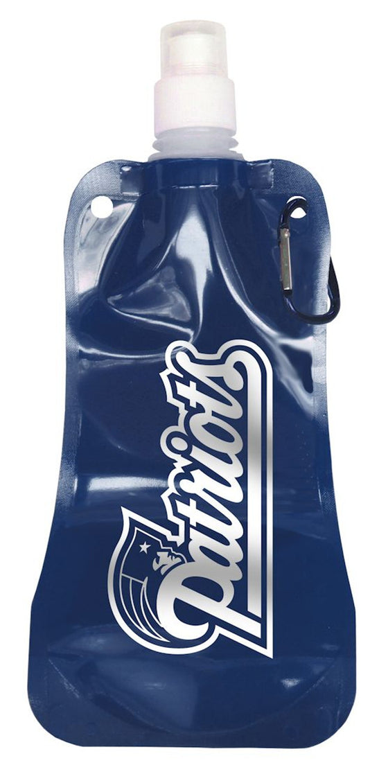 New England Patriots Water Bottle 16oz Foldable CO