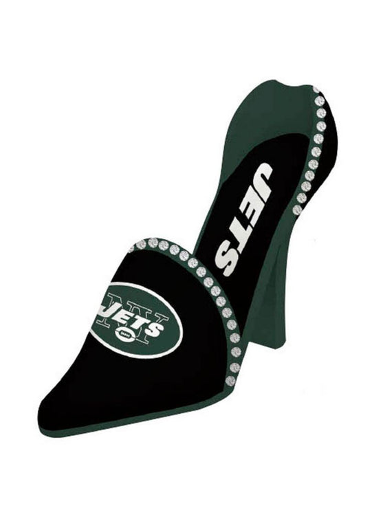 New York Jets Decorative Wine Bottle Holder - Shoe (CDG)