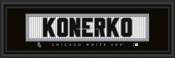 Chicago White Sox Paul Konerko Print - Signature 8"x24"