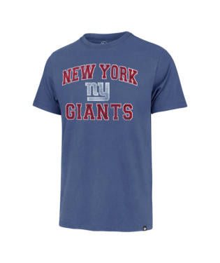 NEW YORK GIANTS CADET BLUE UNION ARCH FRANKLIN TEE MEN M - 2XL - 757 Sports Collectibles