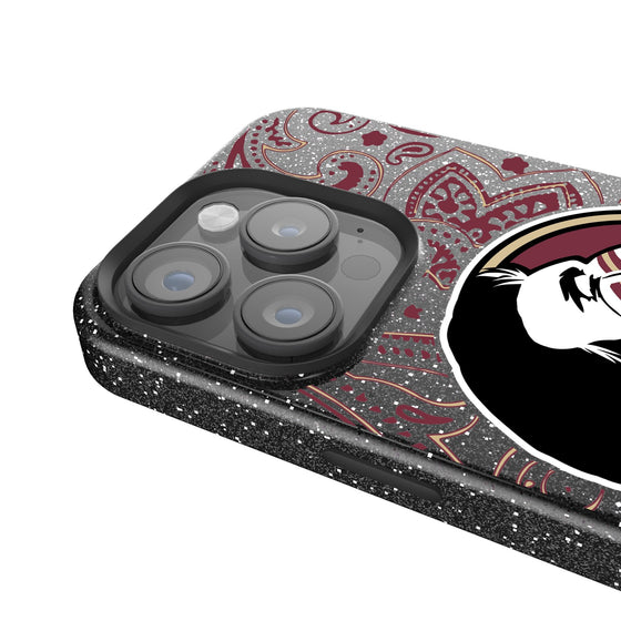 Florida State Seminoles Paisley Bling Phone Case-2