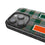 Miami Hurricanes Plaid Bling Phone Case-2