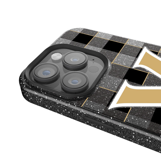 Vanderbilt Commodores Plaid Bling Phone Case-2