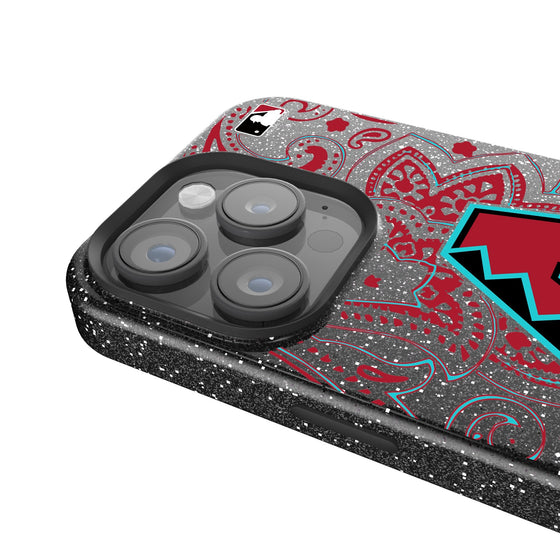 Arizona Diamondbacks Paisley Bling Phone Case-2