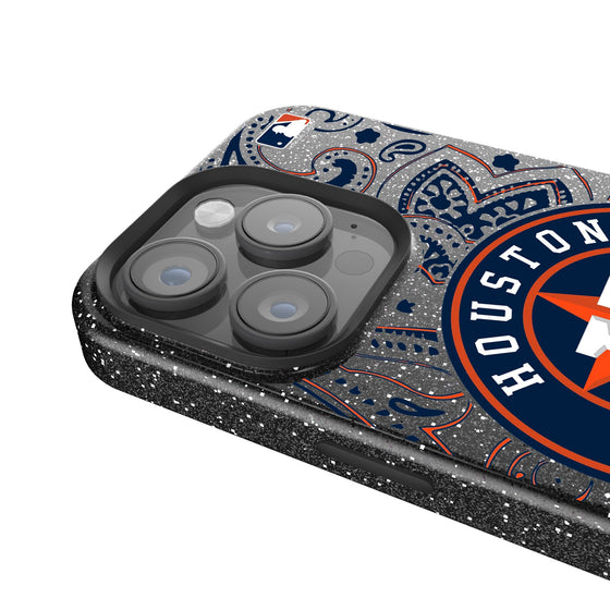 Houston Astros Paisley Bling Phone Case-2