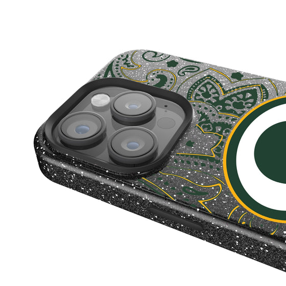 Green Bay Packers Paisley Bling Phone Case-2