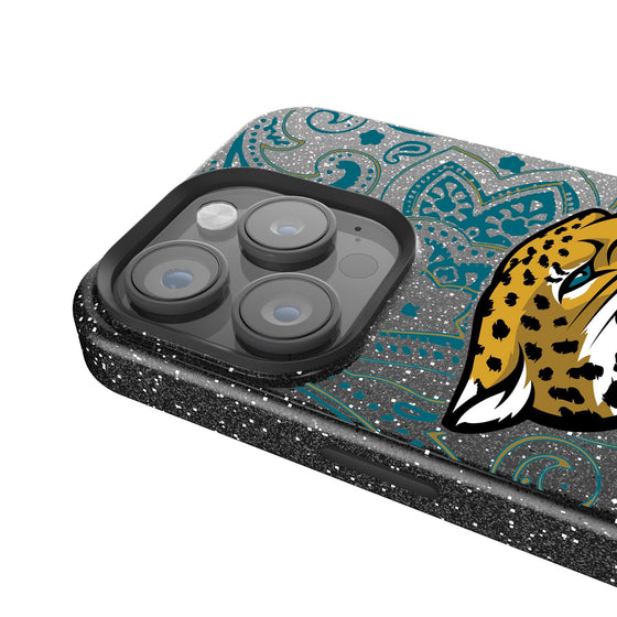 Jacksonville Jaguars Paisley Bling Phone Case-2