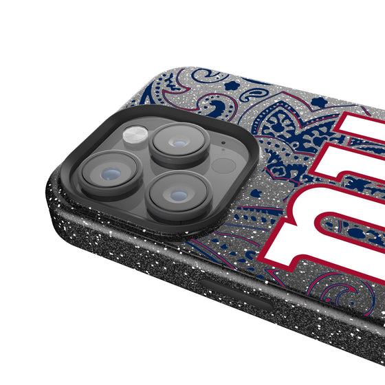 New York Giants Paisley Bling Phone Case-2