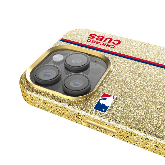 Chicago Cubs Sidebar Bling Phone Case-3