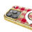 Cincinnati Reds Plaid Bling Phone Case-2