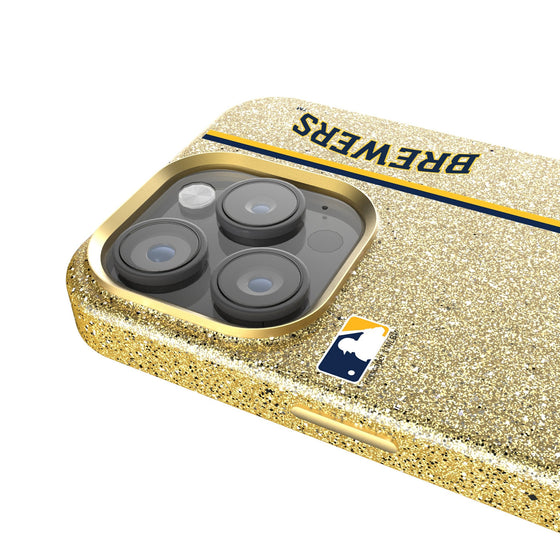 Milwaukee Brewers Sidebar Bling Phone Case-3