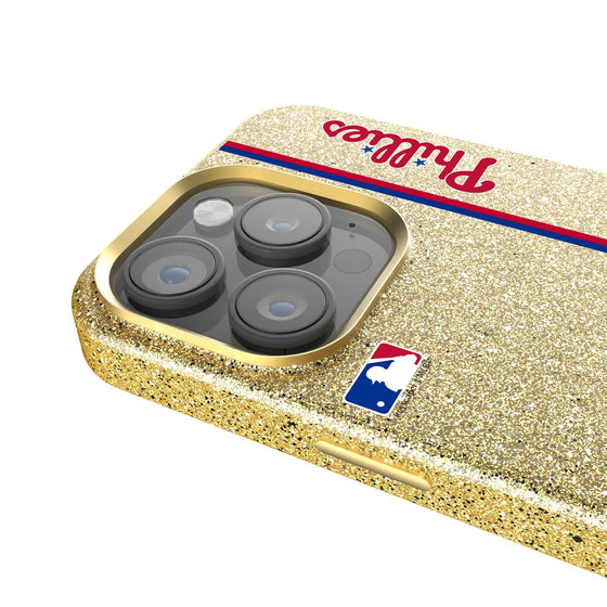 Philadelphia Phillies Sidebar Bling Phone Case-3