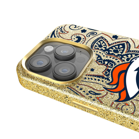 Denver Broncos Paisley Bling Phone Case-2