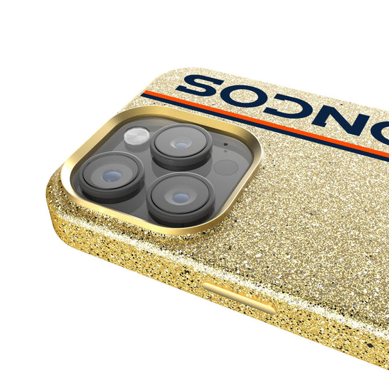 Denver Broncos Sidebar Bling Phone Case-2