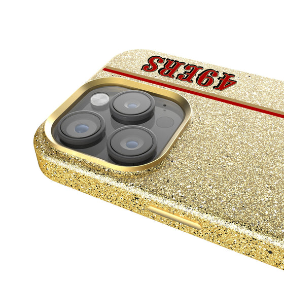 San Francisco 49ers Sidebar Bling Phone Case-2