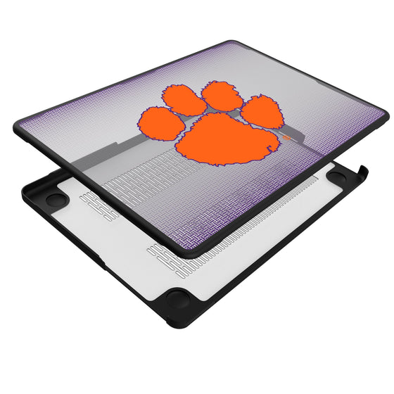 Clemson University Tigers Linen Laptop Case-3