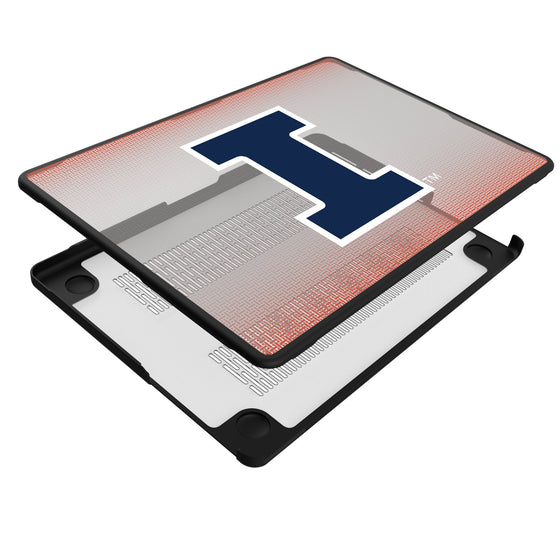 University of Illinois Fighting Illini Linen Laptop Case-3