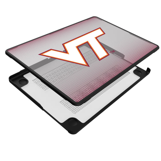 Virginia Tech Hokies Linen Laptop Case-3