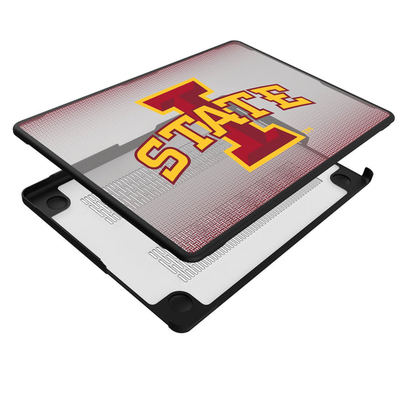 Iowa State University Cyclones Linen Laptop Case-3