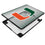 University of Miami Hurricanes Linen Laptop Case-3