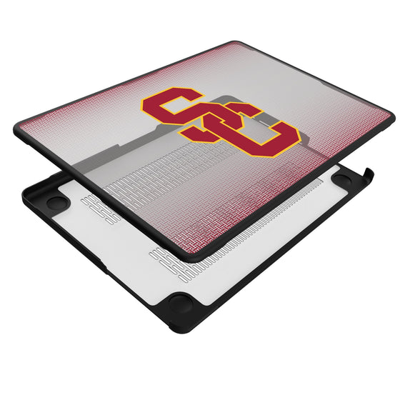 University of Southern California Trojans Linen Laptop Case-3