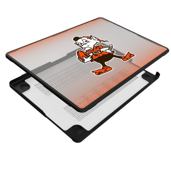 Cleveland Browns Historic Collection Linen Laptop Case-3