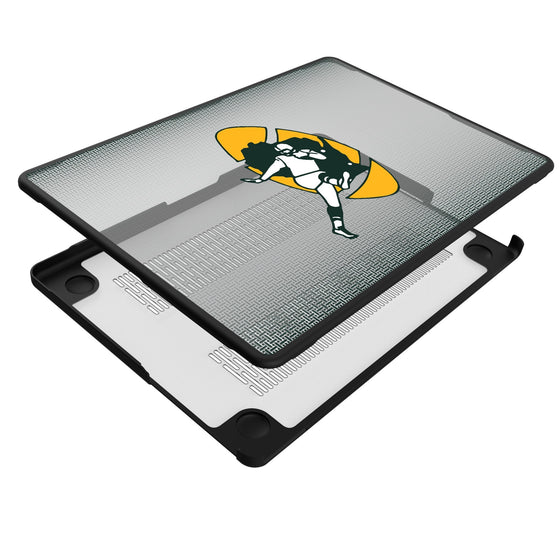 Green Bay Packers Historic Collection Linen Laptop Case-3