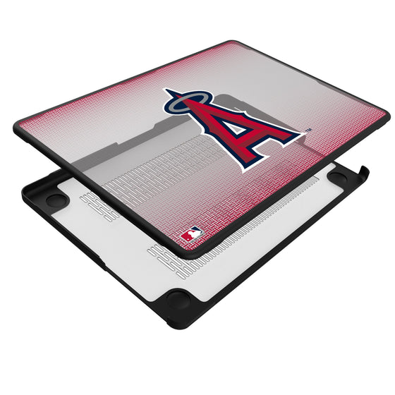 Los Angeles Angels Linen Laptop Case-3