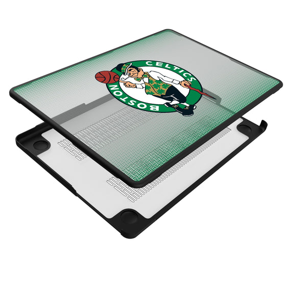 Boston Celtics Linen Laptop Case-3