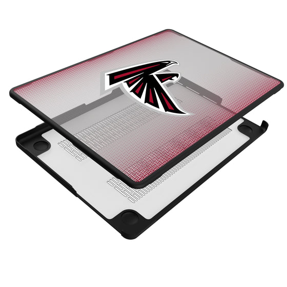 Atlanta Falcons Linen Laptop Case-3