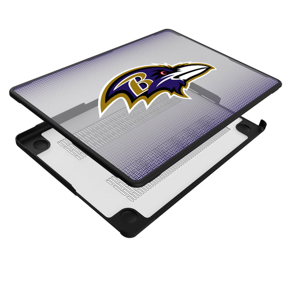 Baltimore Ravens Linen Laptop Case-3