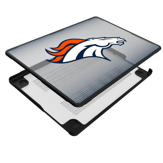 Denver Broncos Linen Laptop Case-3