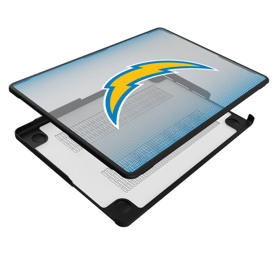 Los Angeles Chargers Linen Laptop Case-3