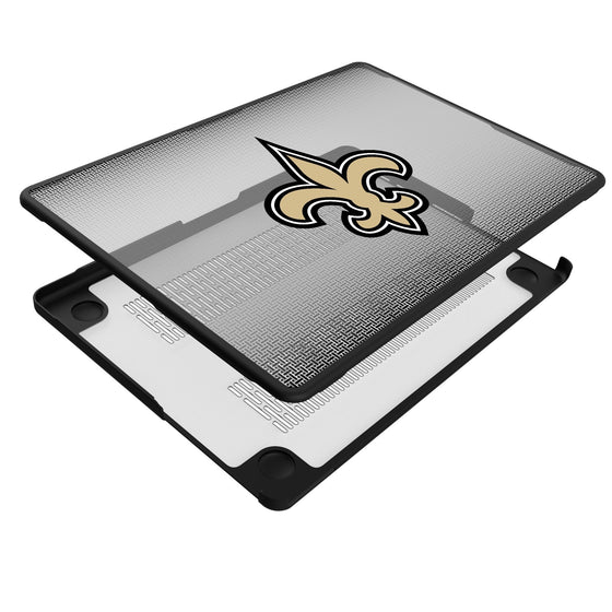 New Orleans Saints Linen Laptop Case-3