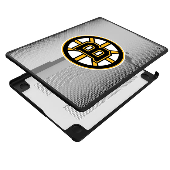 Boston Bruins Linen Laptop Case-3