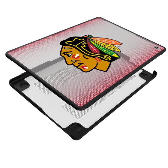 Chicago Blackhawks Linen Laptop Case-3