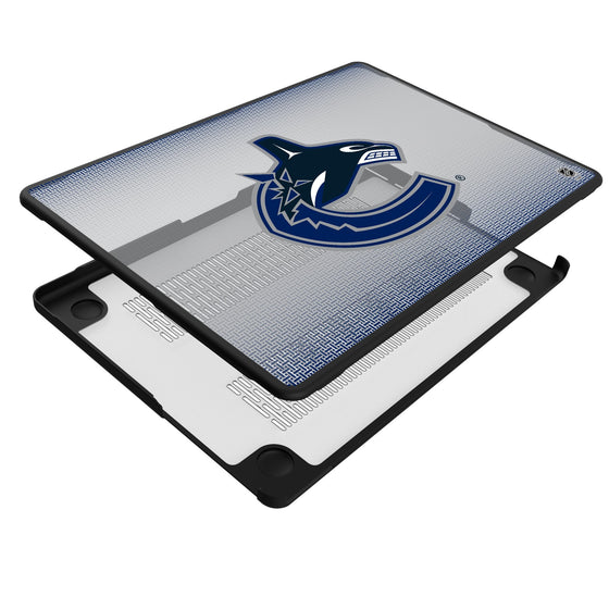 Vancouver Canucks Linen Laptop Case-3