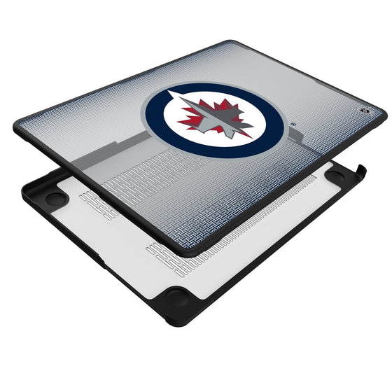 Winnipeg Jets Linen Laptop Case-3