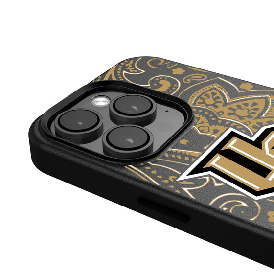 Central Florida Golden Knights Paisley Magnetic Phone Case-4