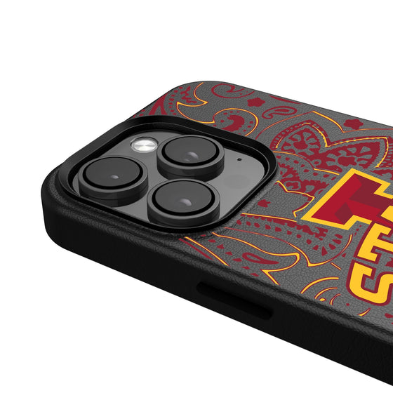 Iowa State Cyclones Paisley Magnetic Phone Case-4