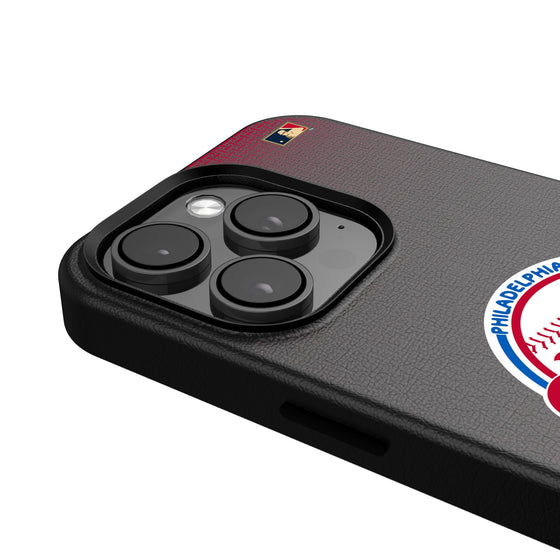 Philadelphia Phillies 1984-1991 - Cooperstown Collection Linen MagSafe Compatible Phone Case-4