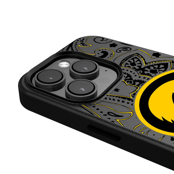 Iowa Hawkeyes Paisley Magnetic Phone Case-4