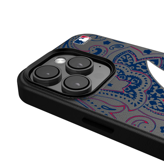 Atlanta Braves Paisley Magnetic Phone Case-4