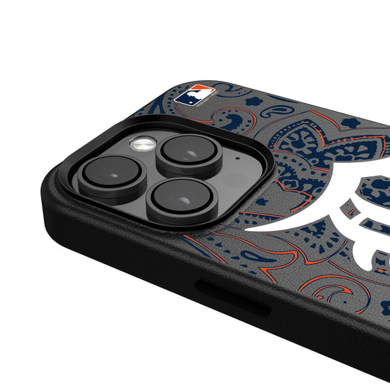 Detroit Tigers Paisley Magnetic Phone Case-4