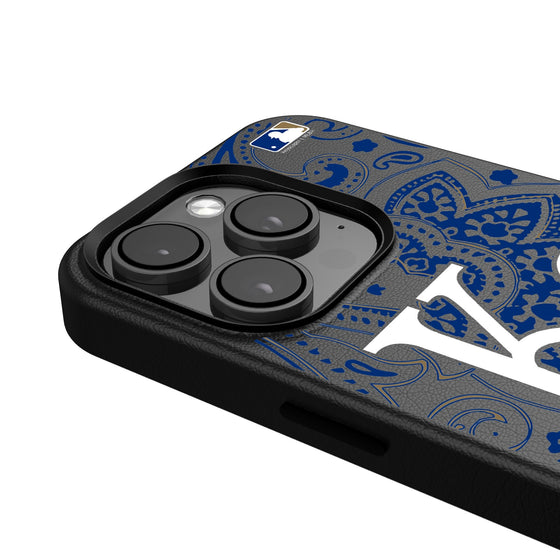 Kansas City Royals Paisley Magnetic Phone Case-4